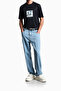 Men's Crew Neck T-Shirt Navy Blue - 4
