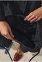 Half Moon Straw Bag Black - 4