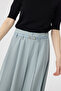 Belted Pleated Long Azalea Skirt 0212 - 4