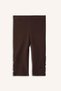 Below the Knee Combed Cotton Tights for Girls I5916A826Hs - 8