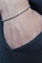Thin Twist Chain 2mm Thick Silver Color Model Unisex (Women/Men) Steel Bracelet/ 18+4cm - 2