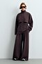 Long piqué jacket with belt - 8