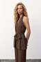 Lily Blouse - Brown - 3