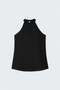 Halter Neck Blouse - Black - 6