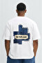 Men's Ffb Patch Oversize T-Shirt Ecru