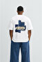 Men's Ffb Patch Oversize T-Shirt Ecru - 4
