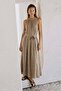 Belted Dress - Camel