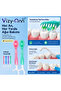 Disposable Self-Adhesive Toothbrush - Dental Floss - Toothpick - 3in1 8 Pieces - 2