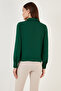 Tie-Detail V-Neck Chiffon Shirt 611bz0047 - 6