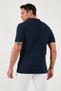 Cotton Regular Fit Half Zipper 3 Pack Polo Neck t Shirt Men's Polo Neck t Shirt 590 - 6