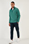 Slim Fit Anti-Pilling Non-Pilling Fleece-Lined Cold-Proof 2-Pack Fleece Men's Pola - 4
