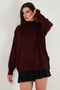 Premium Oversize Fit Turtleneck Soft Textured Knitwear Sweater Sweater 680Kz00469 - 4