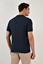 Cotton Regular Fit Buttoned 2-Pack Polo Neck T-Shirt Men's Polo Neck T-Shirt - 4