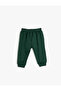 Basic Sweatpants with Tie Waist and Pockets - 2
