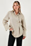 Regular Fit Classic Collar Tie-Up Long Sleeve Shirt Shirt 6834987 - 3