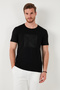 Cotton Slim Fit Crew Neck t Shirt Men's t Shirt 646R7940 - 6