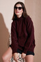 Premium Oversize Fit Turtleneck Soft Textured Knitwear Sweater Sweater 680Kz00469 - 2