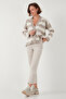 Regular Fit Striped V-Neck Buttoned Soft Acrylic Cardigan Cardigan 4615188 - 3