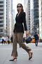 Regular Fit Double Breasted Collar Belted Blazer Jacket Jacket 6839367