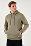 Regular Fit Hooded Kangaroo Pocket Fleece Lined Soft Sherpa Sweat Men's Sweat 5905281 - 6
