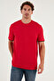 Stretch Cotton Regular Fit Crew Neck t Shirt Men's t Shirt 5902981 - 4