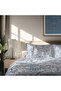 Marine Line - Sea Shell Pattern Double Hybrid Duvet Cover Set - Without Sheets - 2