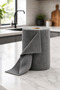 (1 Pack) 20-Piece Roll Microfiber Cleaning Cloth 30×30 cm - 3