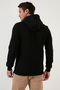Regular Fit Hooded Kangaroo Pocket Fleece Lined Soft Sherpa Sweat Men's Sweat 5905281 - 5