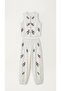 Floral Embroidered Vest and Trousers Set - 5