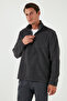 Slim Fit Mock Neck Cold-Proof Winter Fleece-Lined Fleece Men's Polar 5906053 - 4