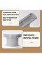 4Pcs Bed Sheet Holders Straps, Heavy Duty Bedsheet Corner Tightener Clips with Lock Strips, Bed Sheet Clips Fasteners, Secure Mattress Protectors and Bedding Grey - 3