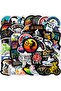 50pcs MTB 50/100pcs Cool Racing Bicycle Mountain Bike Stickers Graffiti MTB Vinyl Decals Skateboard