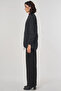 Embossed Pattern Jacket Black - 4