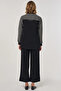 Monogram Embellished College Collar Jacket Black - 5