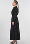 Embroidery Embroidered High Waist Skirt Black - 2