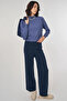 Çimalı Knitwear Trousers Navy Blue