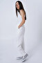 Lace-Up Cuffs Relaxed Fit Trousers Ecru - 2