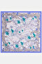 Karma Pattern Viscose Scarf Lilac