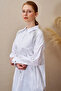 Hotfix Printed Cotton Tunic Optical White - 6