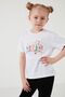 Cotton Crew Neck Short Sleeve Tights Top and Bottom Set Girl's SET6212001 - 7
