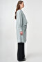 Cross Buttoned Long Tunic Gray - 6
