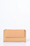 Magnet Closure Wallet Camel