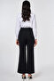 Dart Detailed Fabric Trousers Black - 5