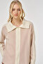 Wide Collar Knitwear Set Mink - 7