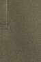 Men's standard fit comfortable cut cotton soft textured plain pique long sleeve khaki polo collar sweatshirt - 7