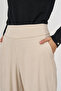 Velvet Trousers with Pocket Detail Stone - 6