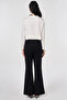 Basic Spanish Flared Trousers Black - 4