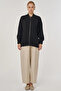 College Collar Jacket Black