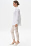 Buttoned Cotton Basic Shirt Optical White - 2