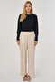 Velvet Trousers with Pocket Detail Stone - 2